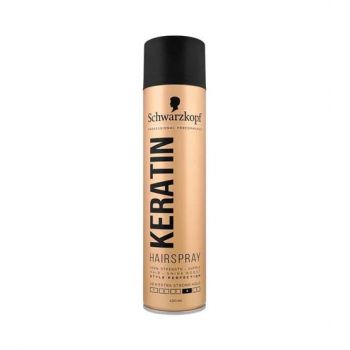 Extra Strong Hold Schwarzkopf Keratin Hair Spray 400ml